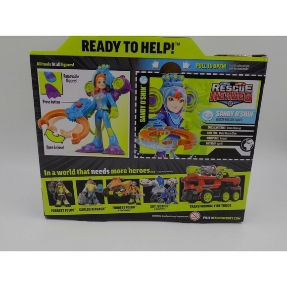 Fisher Price Rescue Heroes Sandy‎ O'Shin - Picture 3 of 4